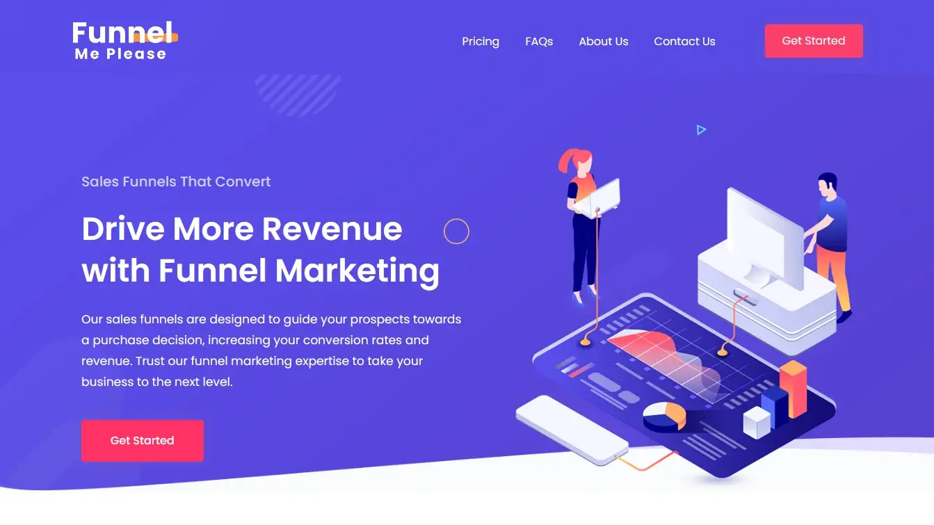 Funnel Me Please — screenshot